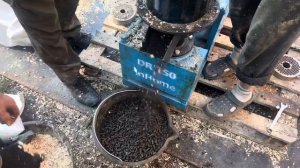 Испытания Гранулятора Топливных Пеллет DR 150 inHome Пока Максимальная Производительность 162 кг