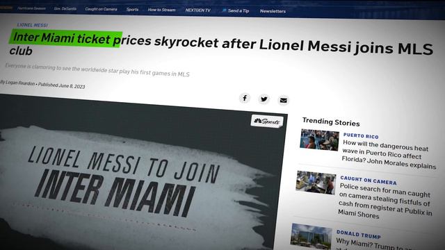 NBA Reaction to Messi Joining Inter Miami смотреть онлайн