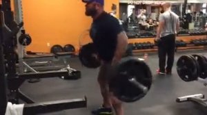 Bent over 315