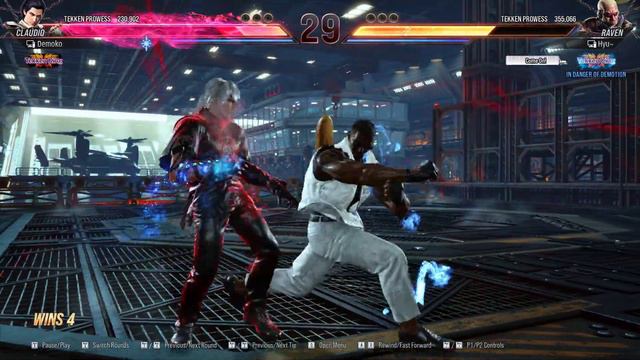 Tekken 8 - Demoko (CLAUDIO) VS Rest (RAVEN) смотреть онлайн