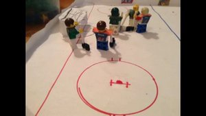 Lego NHL: Stars v. Oilers OT game