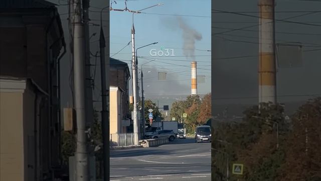 Белгородцы замечают дым, который видно из разных районов города и района