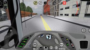 поездка с видом из кабины водителя троллейбуса т по Москве в протон бас симулятора