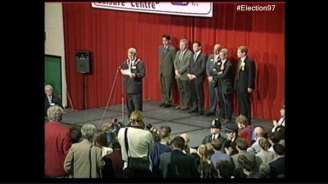 Michael Portillo loses his Enfield Southgate seat смотреть онлайн