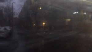 Москва, автобус 791, участок Воробьёвское шоссе и обратно