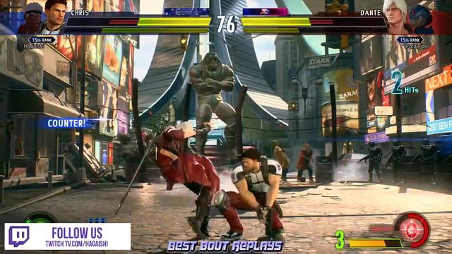 "Best Bout Replays" MvCi - HAGAISHI vs brutal_joel (1080p HD 60Fps) смотреть онлайн