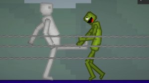 Сражение зеленых против белых