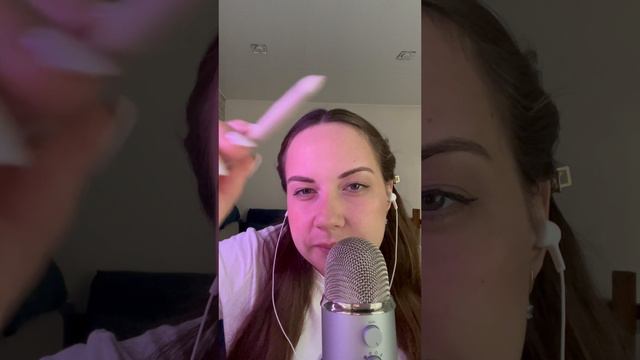 Макияж слюнкой 👅💦 1 часть. Полное видео уже на канале👆🏼#asmr #асмр #shorts #relax #звукирта