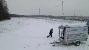 Комплект "Быстровозводимые электрические сети" на английском языке