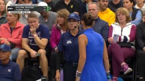 Salome Devidze vs Paris Todd at the Pickleball Central Indoor USA Championships