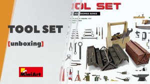 Обзор Tool Set - большой набор инструментов Miniart 35603