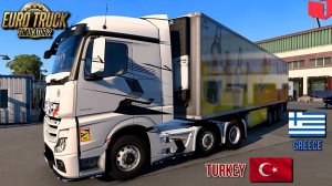 Mercedes Actros MP4 OM470 sound mod для Euro Truck Simulator 2.