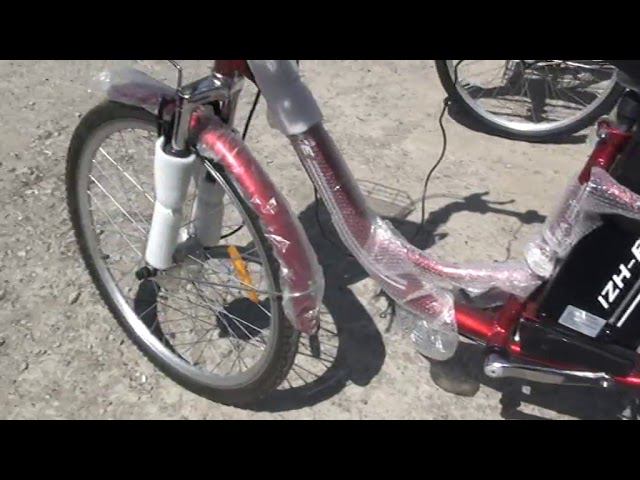 Электрический двухколесный велосипед Иж Байк видео обзор. смотреть онлайн
