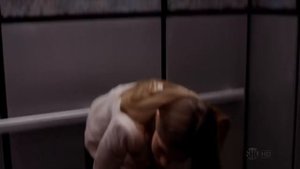 Debra Morgan "FUCK" - Elevator Scene