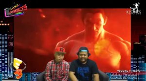 TEKKEN 7 (2017) - Extended E3 Trailer Reaction (Game Addicts) AKUMA!!!