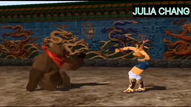 JULIA CHANG GAMEPLAY WITH KUMA TEKKEN 3 ALL BEST FIGHT смотреть онлайн