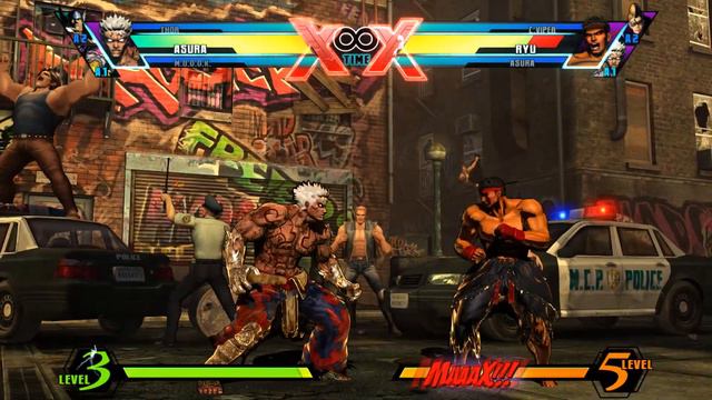 Ultimate Marvel vs Capcom 3 MOD Asura Hyper Combos смотреть онлайн