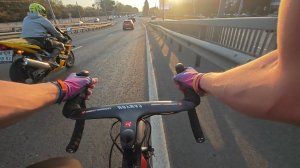 На велосипеде по работе в верхнюю часть города