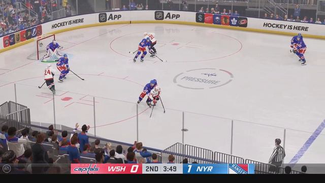 NHL 24 | Washington Capitals vs New York Rangers - Gameplay PS5