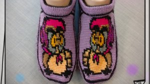 часть мастер-класса следочков "Мультяшная сова 🦉" на 35-36 размер.