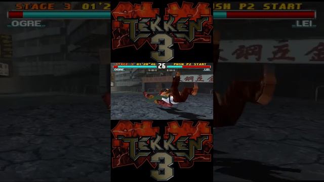 Ogre with King Grapple-5 🐯 Tekken 3