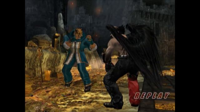 Tekken 5 - Devil Jin with Kuma's Moves смотреть онлайн