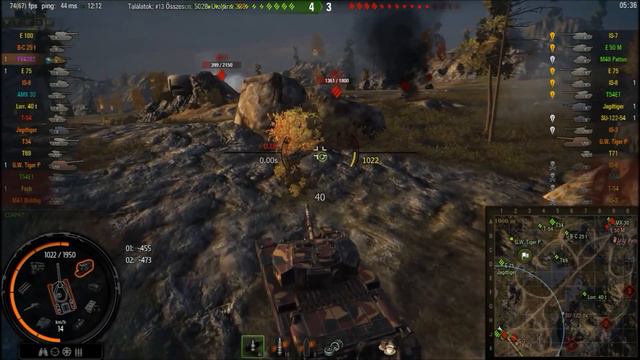 EWB #34 | FV4202 | 7 Kills best tank позиции на картах World of Tanks. смотреть онлайн