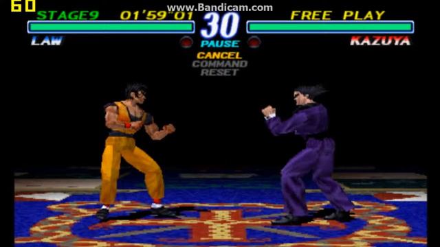 Tekken 2 (PS1 / PlayStation) - Emotionless Passion (Kazuya Theme) смотреть онлайн