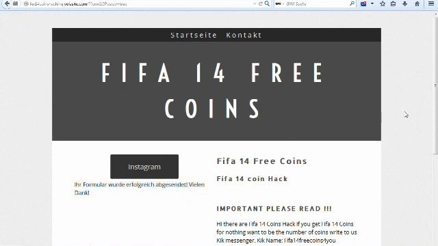 (New) Fifa 14 Ultimate Team Coins Generator смотреть онлайн