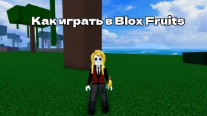 Как играть в Blox Fruits в роблокс