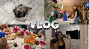 НОВОГОДНИЙ VLOG 🐉 Встречаем Новый 2024 Год! // Микродермал