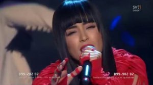 Loreen My heart is refusing me Melodifestivalen 2011