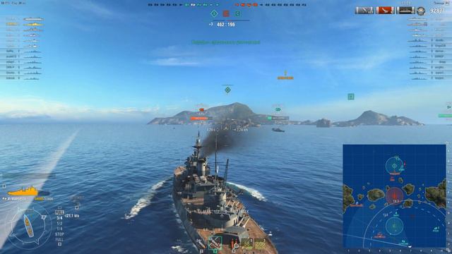 Линкор Warspite - Долгожданный Ап [Обзор ► World of Warships] смотреть онлайн