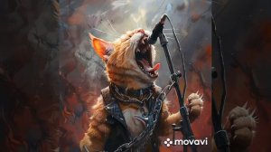Песня кота Леопольда - зову мышей на бой - metal (suno AI cover)