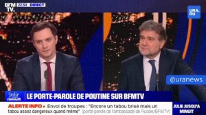 Пресс секретарь российского посольства во Франции Александр Макогонов !