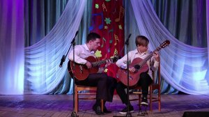 Отчетный концерт ДМШ - Ансамбль гитаристов