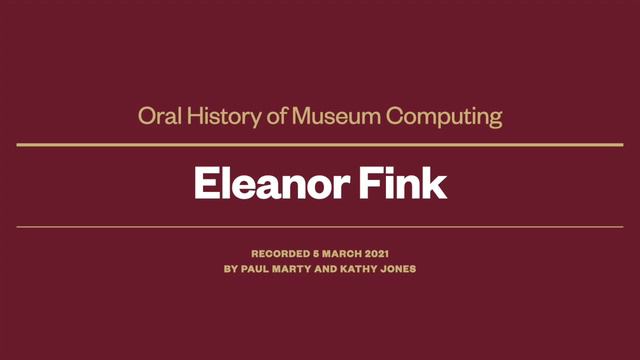Eleanor Fink смотреть онлайн