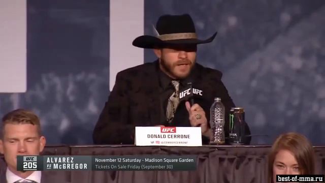 Пресс-конференция UFC 205