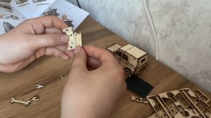 Деревянный конструктор УАЗ 469