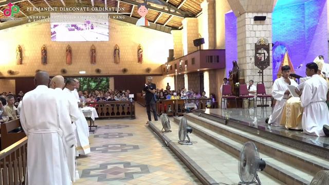 Ordination to the Permanent Diaconate of Dave Kameron, Richard Wilson, Andrew Loh & Paul Kang смотреть онлайн
