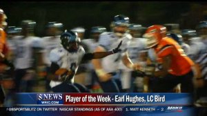 Week 4 Player of the Week Earl Hughes   LC Bird