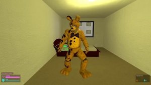 👾 LIMINAL HOTEL FREDDY FAZBEAR FNAF MOVIE ANIMATRONICS SPARTAN KICKING in Garry's Mod !
