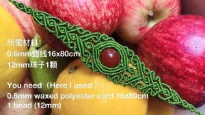 Macrame by Afeng： Macrame Bracelet ｜ Retro Style Bracelet｜编绳｜手链｜DIY｜ Follow me step by