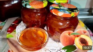 ЯНТАРНОЕ ПЕРСИКОВОЕ ВАРЕНЬЕ ДОЛЬКАМИ.???