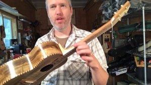 Completed work demo #303 Mastergrade Myrtle tenor ukulele