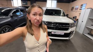 Toyota Land Cruiser 200, 4.5 дизель - чип-тюнинг 360 л.с. и 900 Нм, установка тормозной системы