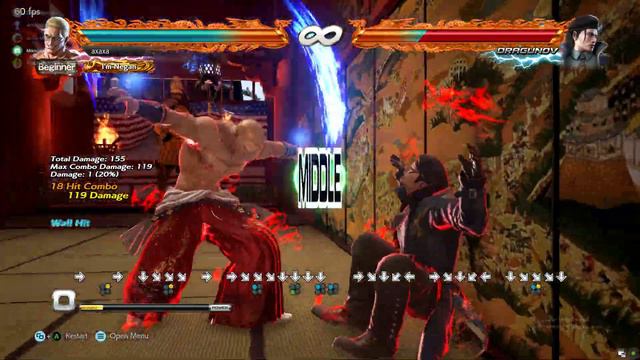 Tekken 7 - Geese Death Combo смотреть онлайн