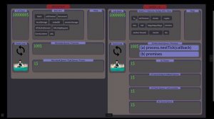 2. Event loop (browser) vs Event loop (node.js)