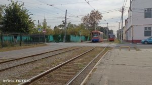 город Коломна - улица Гранатная, Коломенские трамваи...