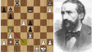 Иоганн ЦУКЕРТОРТ жертвует Ферзя, Ладью и Слона! Шахматы